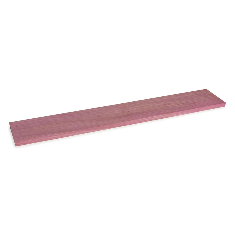 Purpleheart Dimensional Lumber - Thickness:3/4" - Width:6" - Length:36"